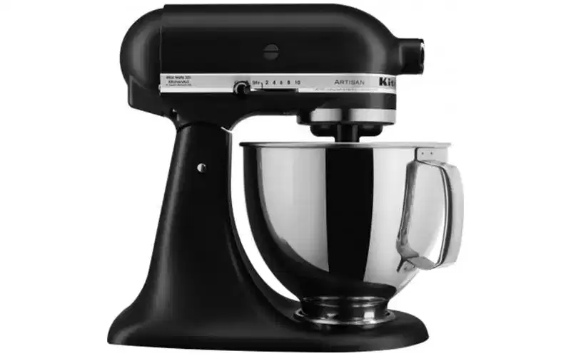 KitchenAid Artisan Series 5-Quart Tilt-Head Stand Mixer, Black Matte - KSM150PSBM