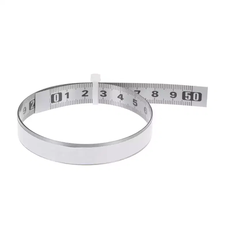 Unique Bargains Metric Left to Right Read Self-Adhesive Peel and Stick Waterproof Measuring Rulers