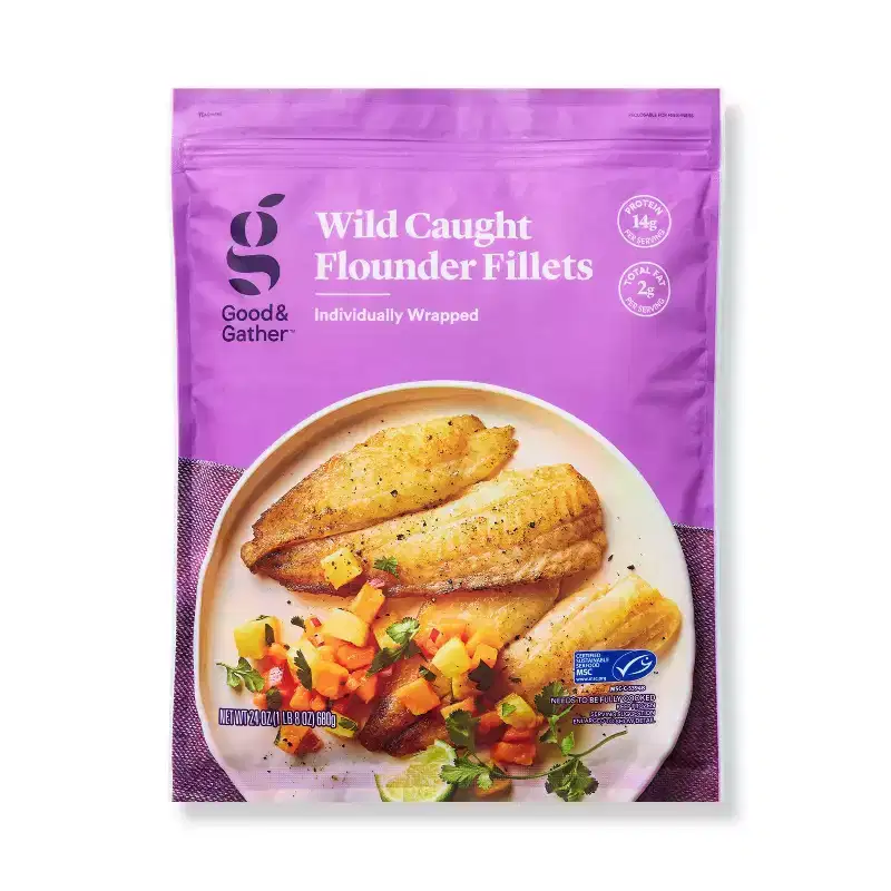 Wild Caught Flounder Fillets - Frozen - 24oz - Good & Gather™