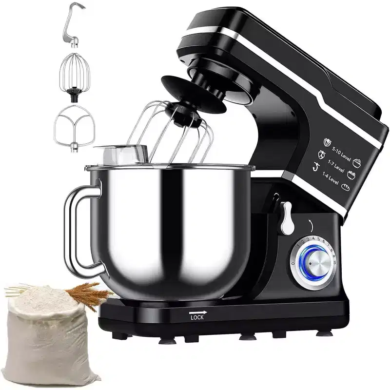 660W 7.5QT Stand Mixer - 10 Speed Tilt-Head Electric Mixer for Kitchen