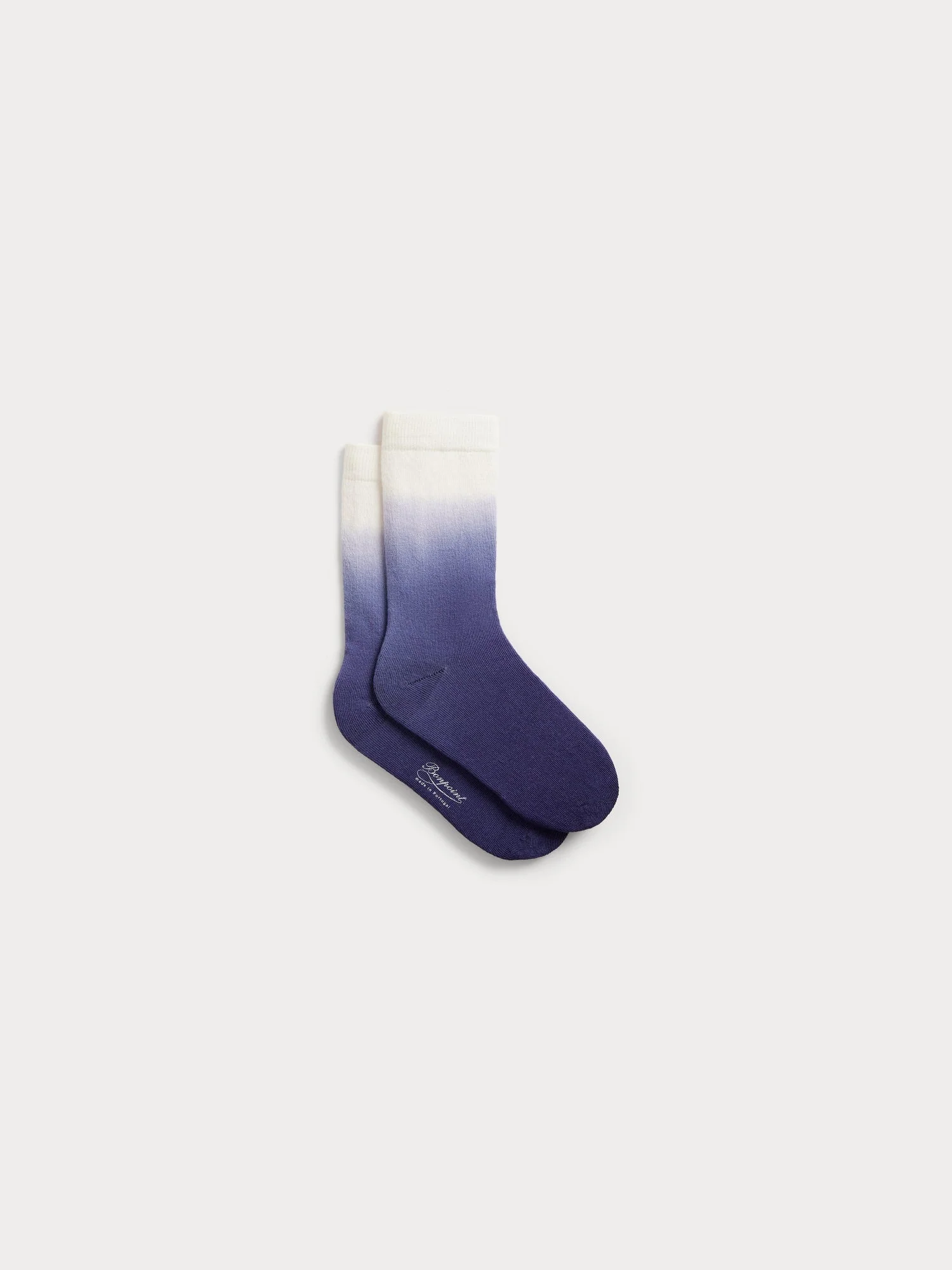 socks in sea blue