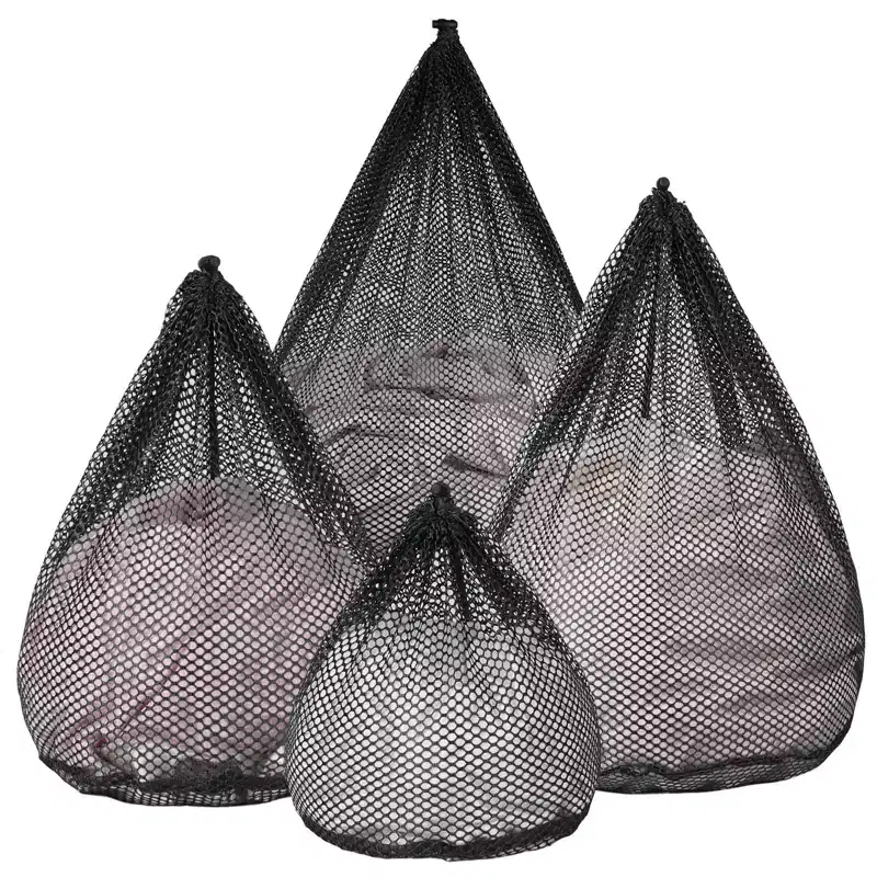 Narwey 4Pcs Mesh Laundry Bags Washing Machine Mesh Wash Bags