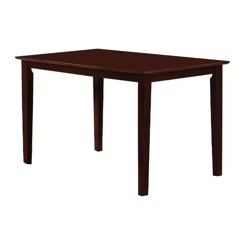 Samuel 47" Dining Tables Espresso and Microfiber - Acme Furniture