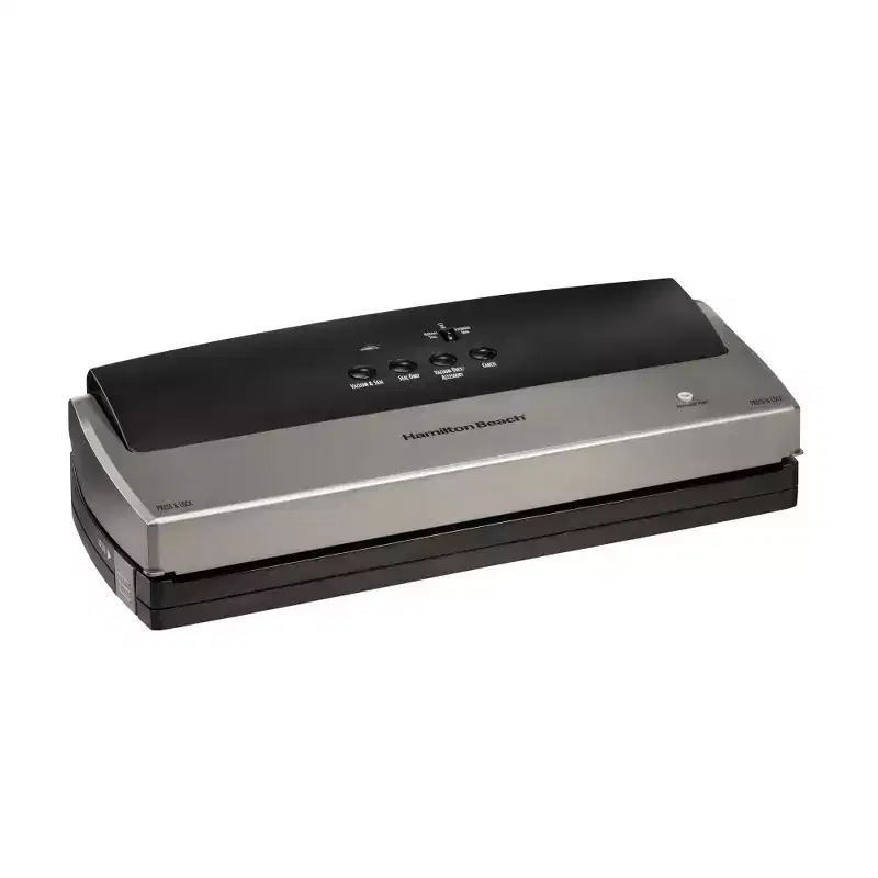 Hamilton Beach Vacuum Sealer 78214: NutriFresh, Plastic, 1-Year Warranty, Spot Clean, 5 lbs, 16" Width, 9" Depth