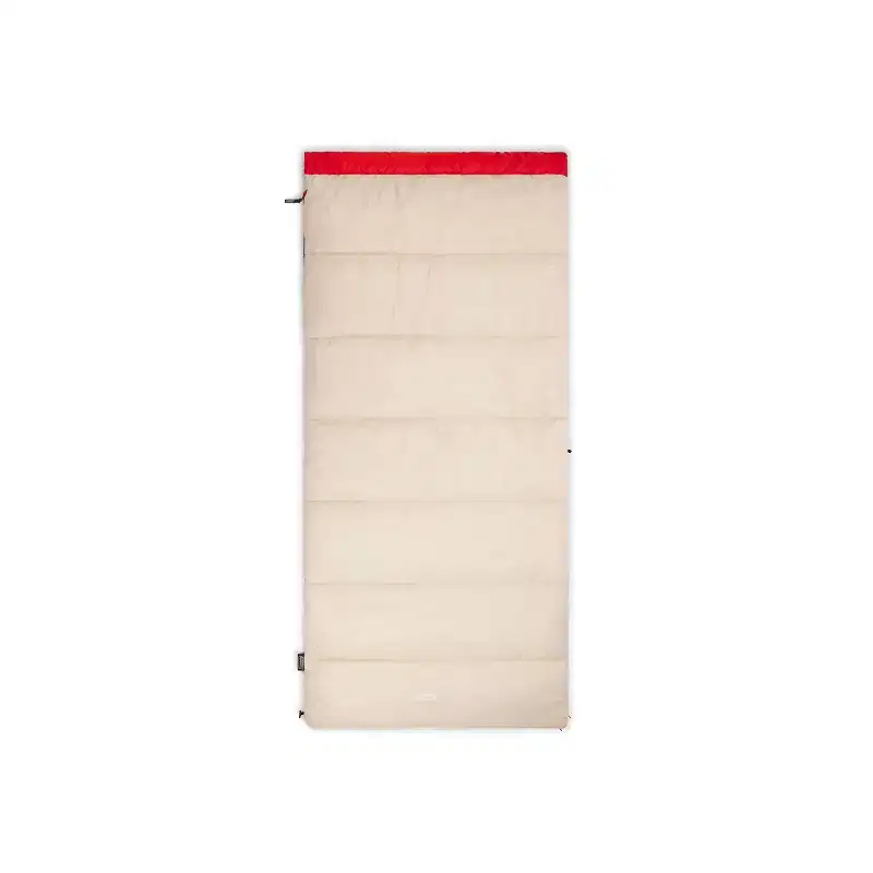 Coleman Adult Flatlands Rectangle Sleeping Bag - Cream