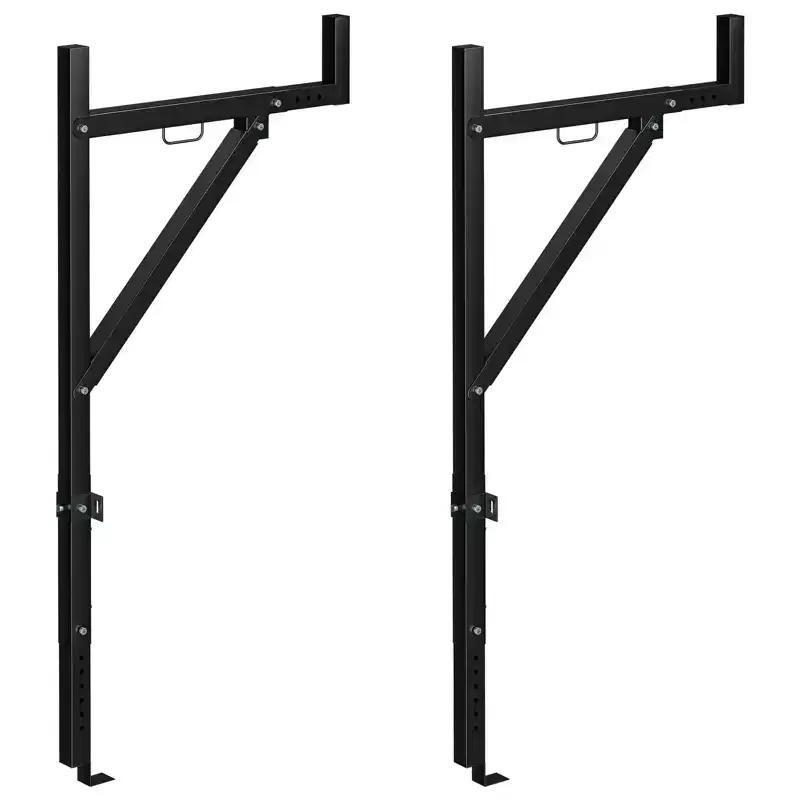 Ladder Rack for Pickup Trucks - 250 lb Capacity Adjustable Height Rack for Kayaks & Lumber