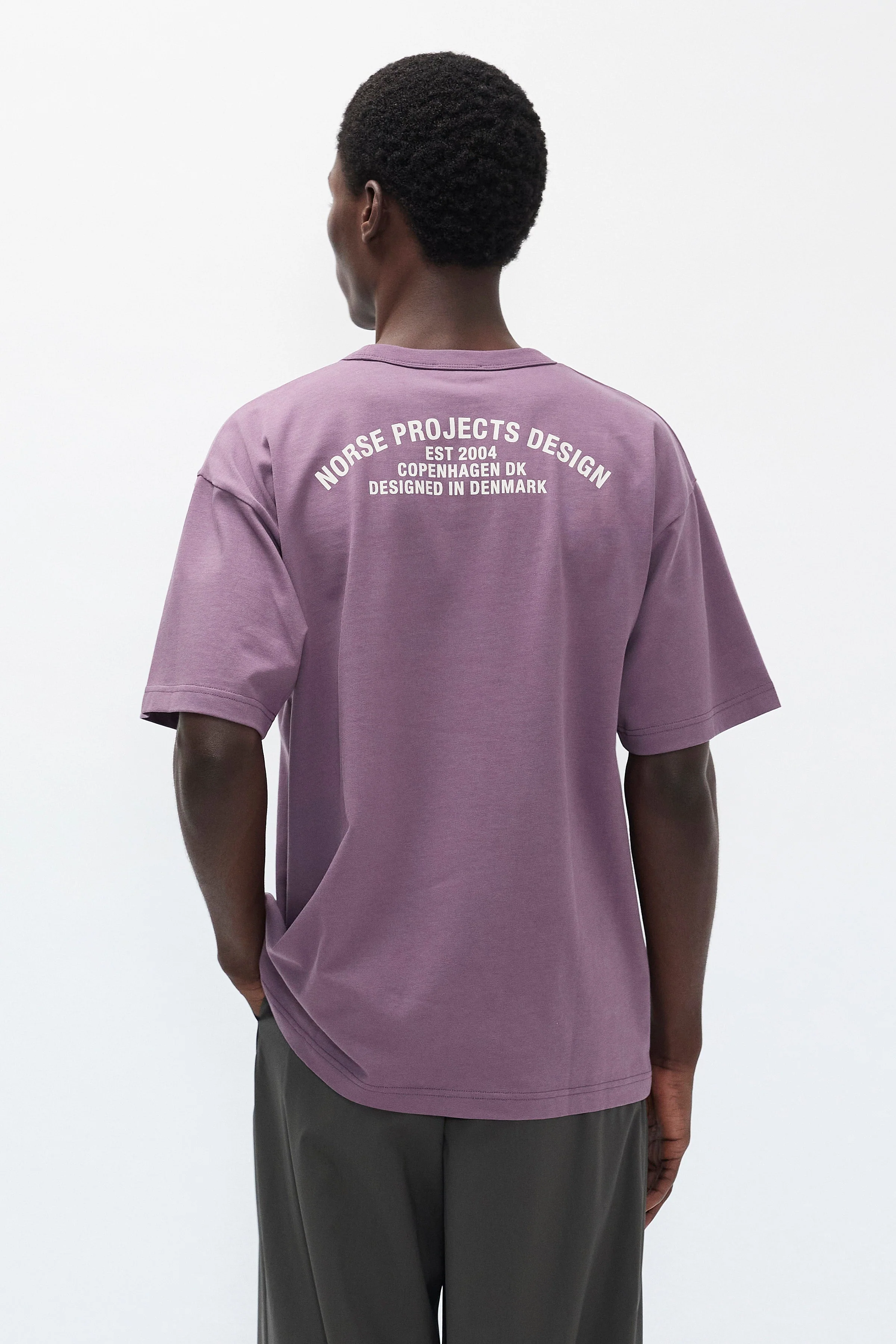 Organic Arch Print T-Shirt - A loose fitting t-shirt cut from an