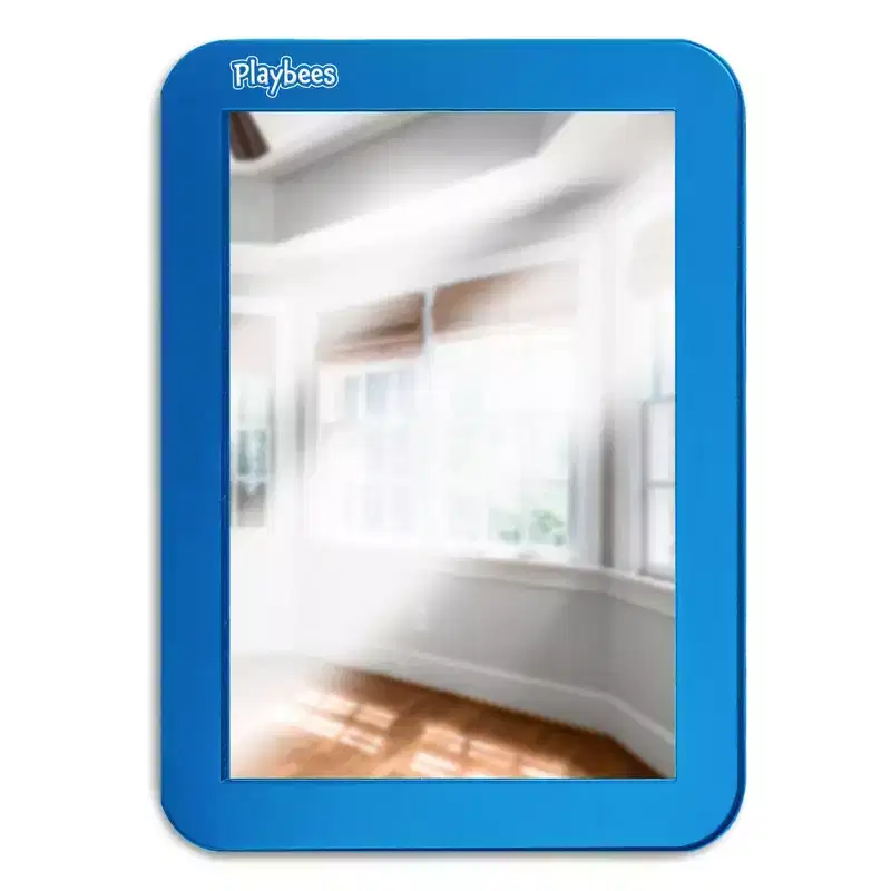 Playbees Magnetic Mirror - Blue - 5 x 7