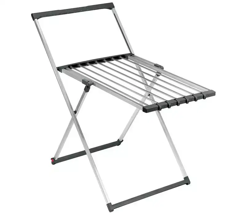 Polder 43 in. H X 24 in. W X 44 in. D Aluminum Collapsible Clothes Drying Rack