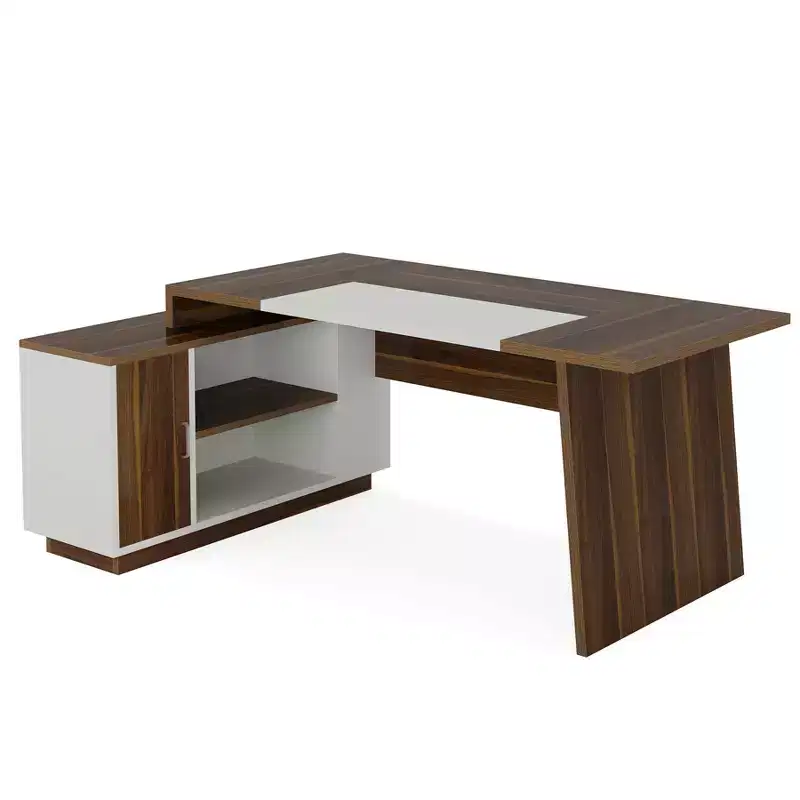 Tribesigns L-Shaped Executive Office Desk