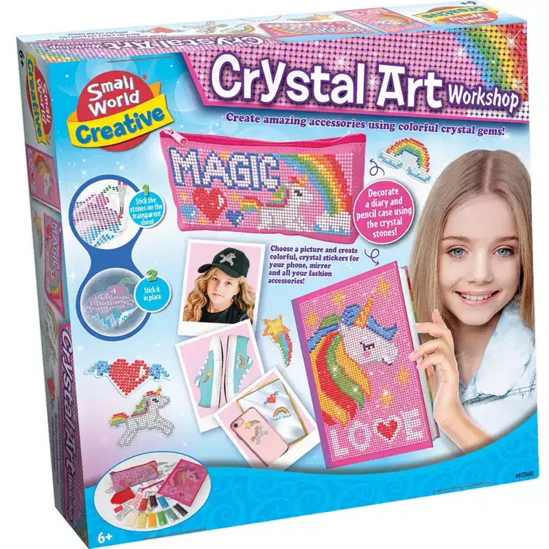 Small World Toys Crytal Art Workshop