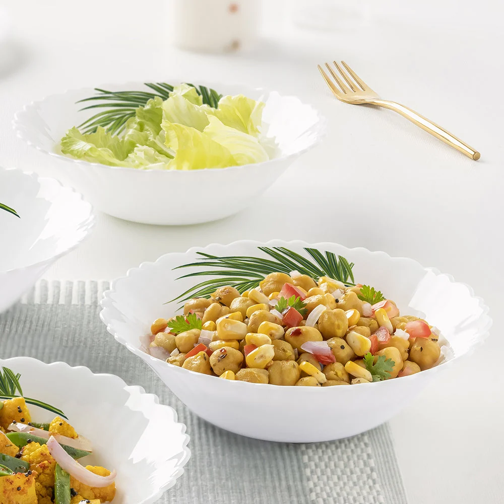 White Multipurpose Bowl Set &ndash; 2 pcs