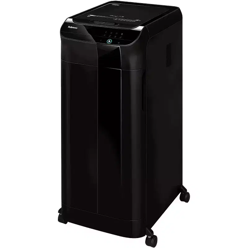 Refurbished: Fellowes AutoMax 600M 2-in-1 Heavy Duty Auto Feed Paper Shredder with Micro Cut  Manufacturer Refurbished