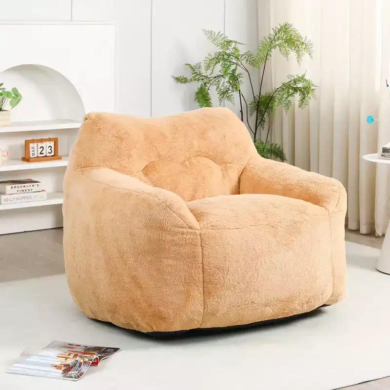 Bean Bag Sofa Chair with Armrests &ndash; High-Density Foam, Adults, Indoor & Outdoor