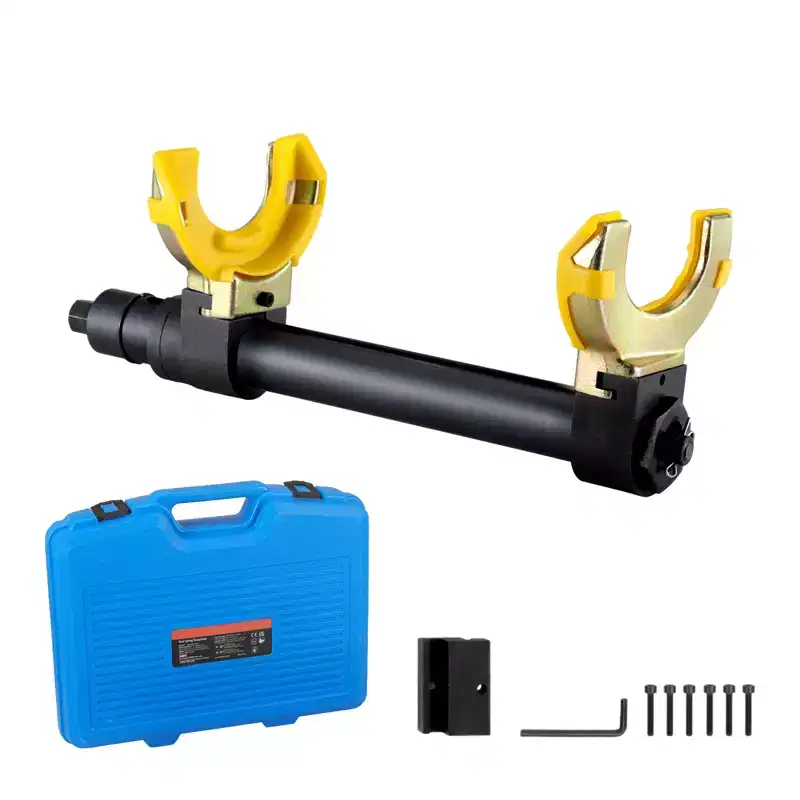 VEVOR Strut Spring Compressor Set, Macpherson Strut Spring Compressor Kit, Interchangeable Fork Strut Coil Extractor Remover Tool