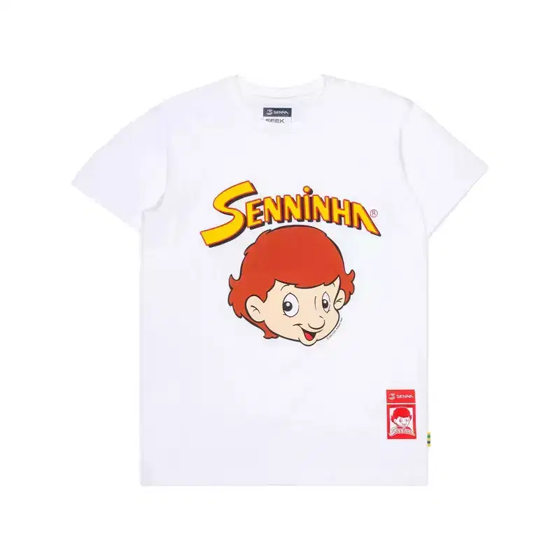 Ayrton Senna F1 Senninha Face T-Shirt
