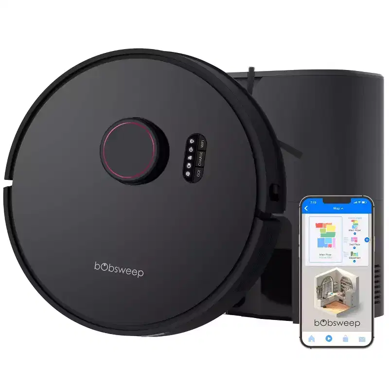 bObsweep Orb-i Robot Vacuum Cleaner Blackberry PET24-7-313