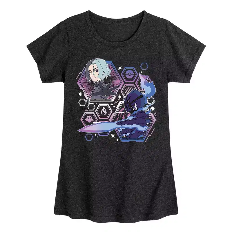 Girls' - Pokmon - New Horizons Fitted Short Sleeve Graphic T-Shirt