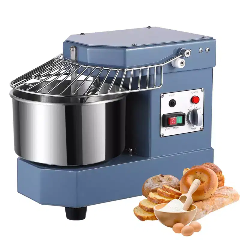 Stand Mixer 650W 110V - 3 Speed Food Mixer with Stainless Steel Bowl/Dough Hooks/Whisk/Beater, Safety Guard for Bakeries/Pizza Restaurants