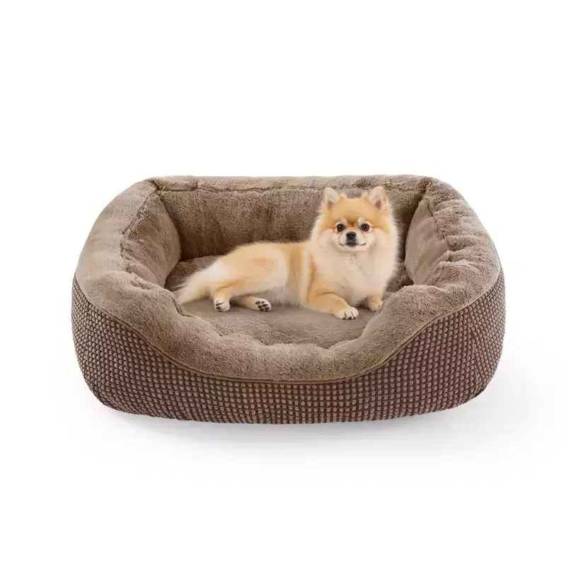 JOEJOY Dog Beds Orthopedic Warming Soft Sleeping Puppy Bed Durable Pet Bed with Anti-Slip Bottom