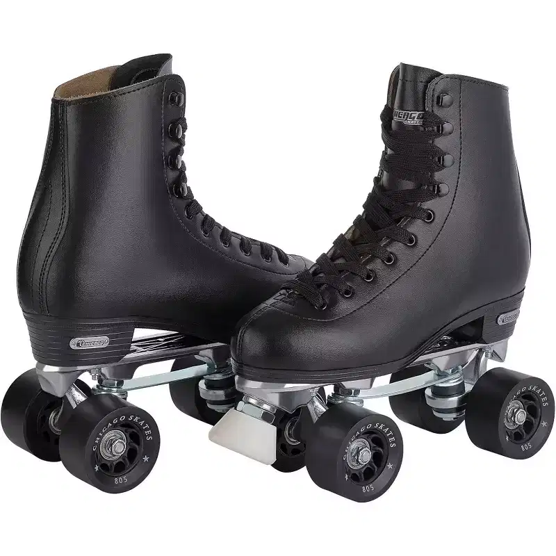 Chicago Skates DLX Men's Roller Skates - Black (13)