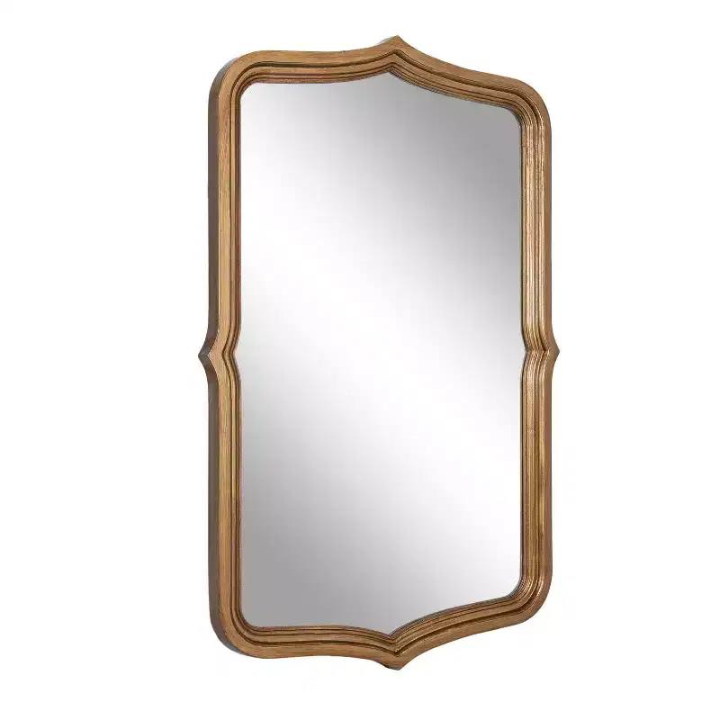 23x35 Preble Decorative Scallop Wall Mirror - Kate & Laurel All Things Decor
