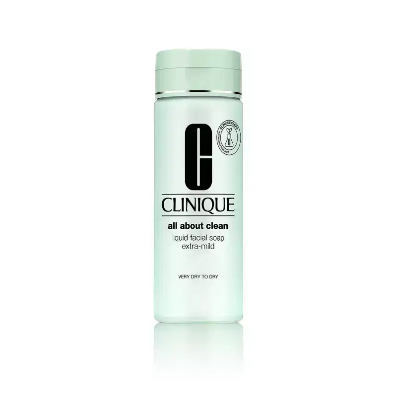 Clinique All About Clean Liquid Facial Soap - Extra Mild - 6.7 fl oz - Ulta Beauty: Hypoallergenic, Paraben-Free, Alcohol-Free