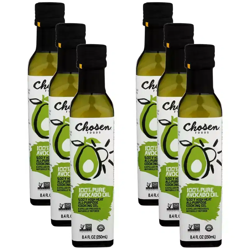 Chosen Foods Refined Pure Avocado Oil - Case of 6 - 8.4 oz