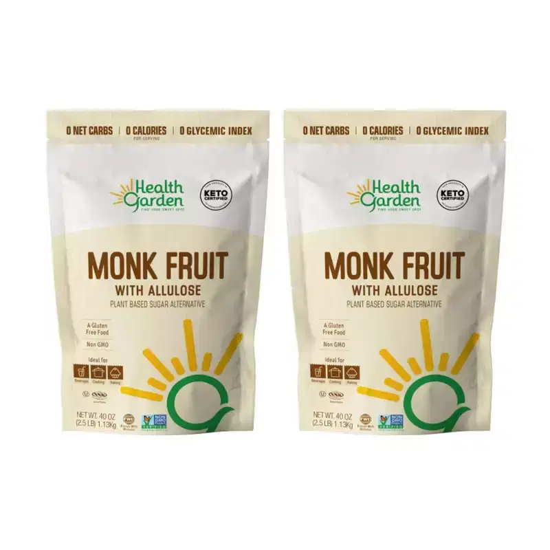 Health Garden Monk Fruit With Allulose - 2.5lb - 2 pk
