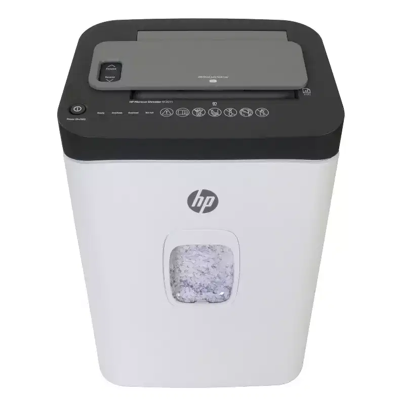 HP AF2014 200-Sheet Microcut Heavy-Duty Auto-Feed Shredder