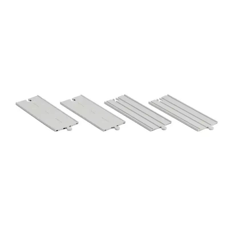 Plantoys| Rubber Road & Rail Expansion Tracks - Set A