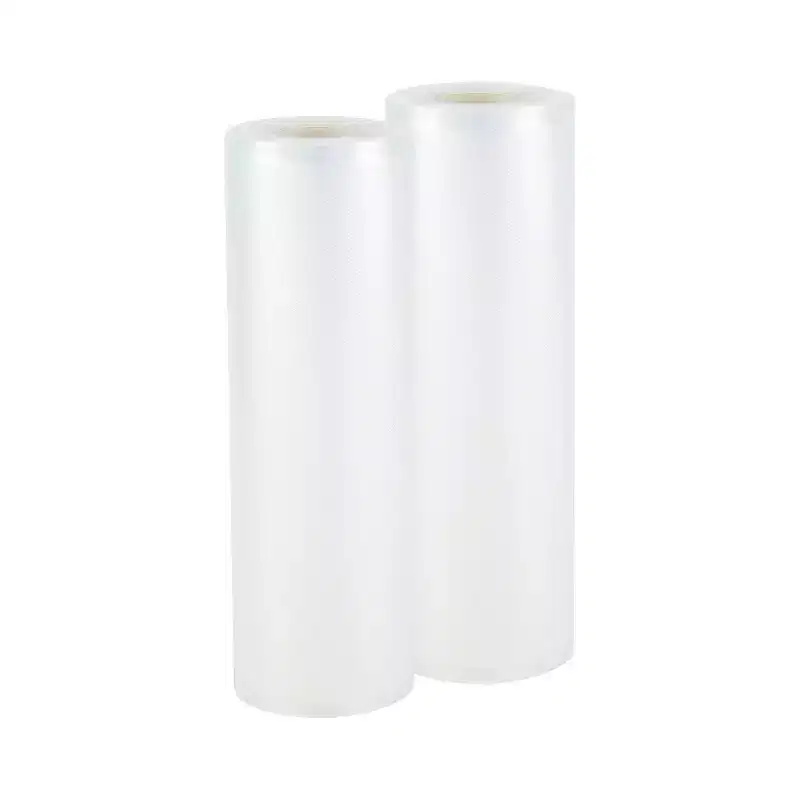 Nesco 8" X 20' Vacuum Sealer Rolls: BPA-Free, Protects Against Freezer Burn, Clear Polyethylene, 2-Pack