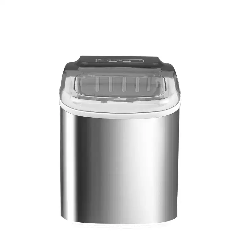 MegaChef Ice Maker in Stainless Steel