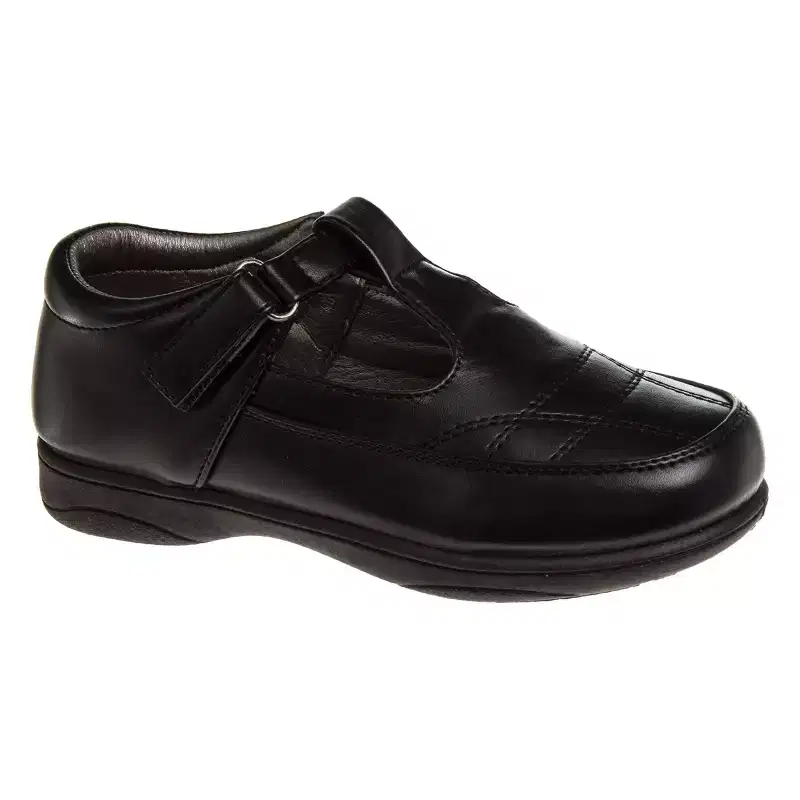 French Toast Girls Toddler School Shoes with Stitched Details