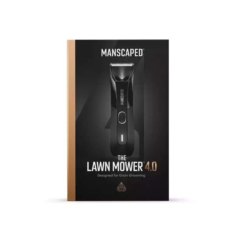 MANSCAPED The Lawn Mower® 4.0 SkinSafe Electric Groin and Body Hair Trimmer, Waterproof: Rechargeable with Charger Base