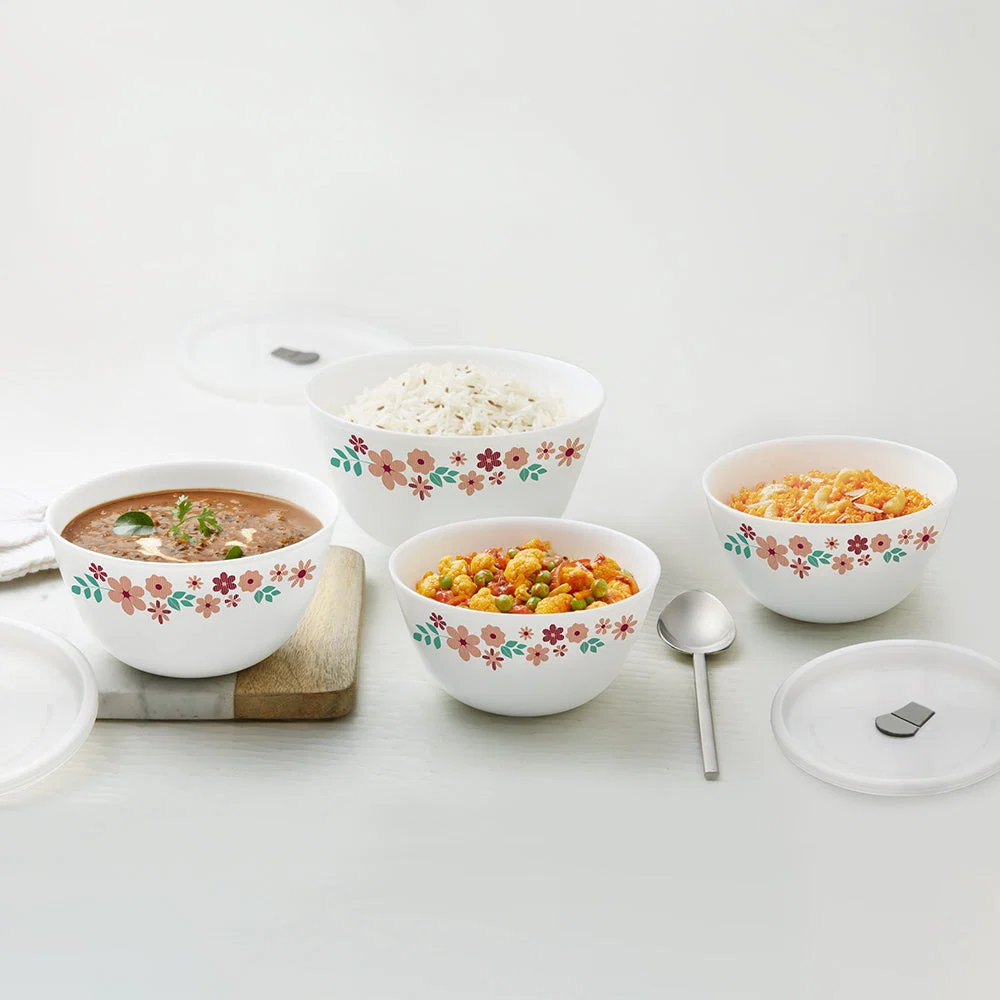 Assorted Mixing Bowl Set with Lid &ndash; Set of 4