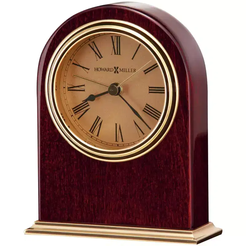Howard Miller 645287 Parnell Tabletop Clock 645287 Rosewood