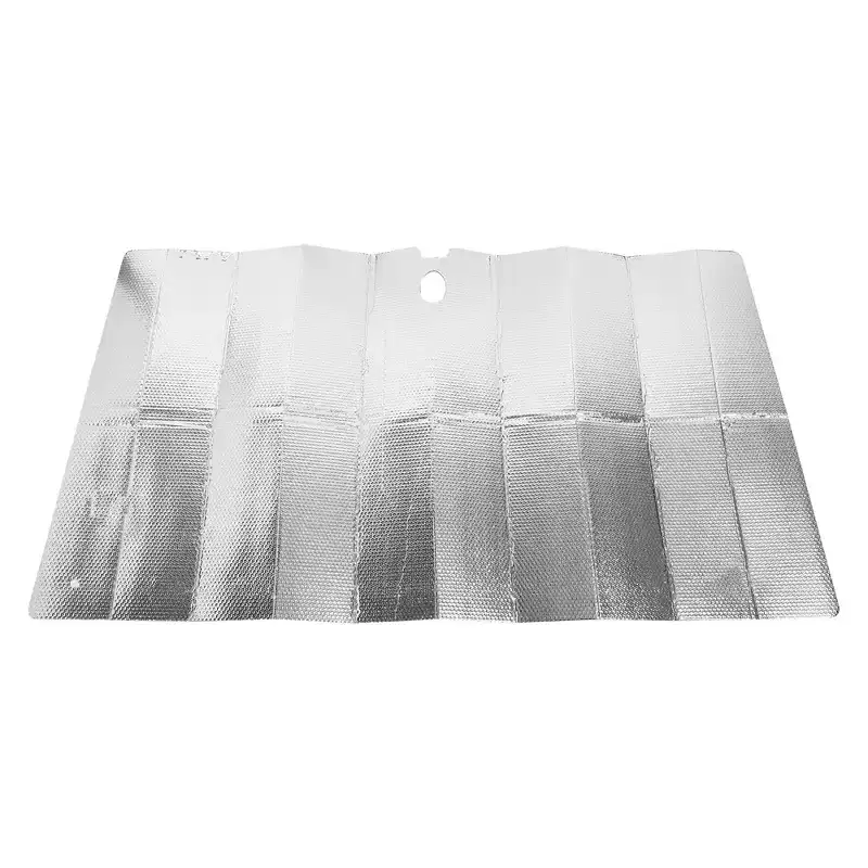 Unique Bargains Car Front Windshield Interior Anti-UV Against Heat Rays Sun Shade Silver Tone 59.06''x31.5'' 1 Pc