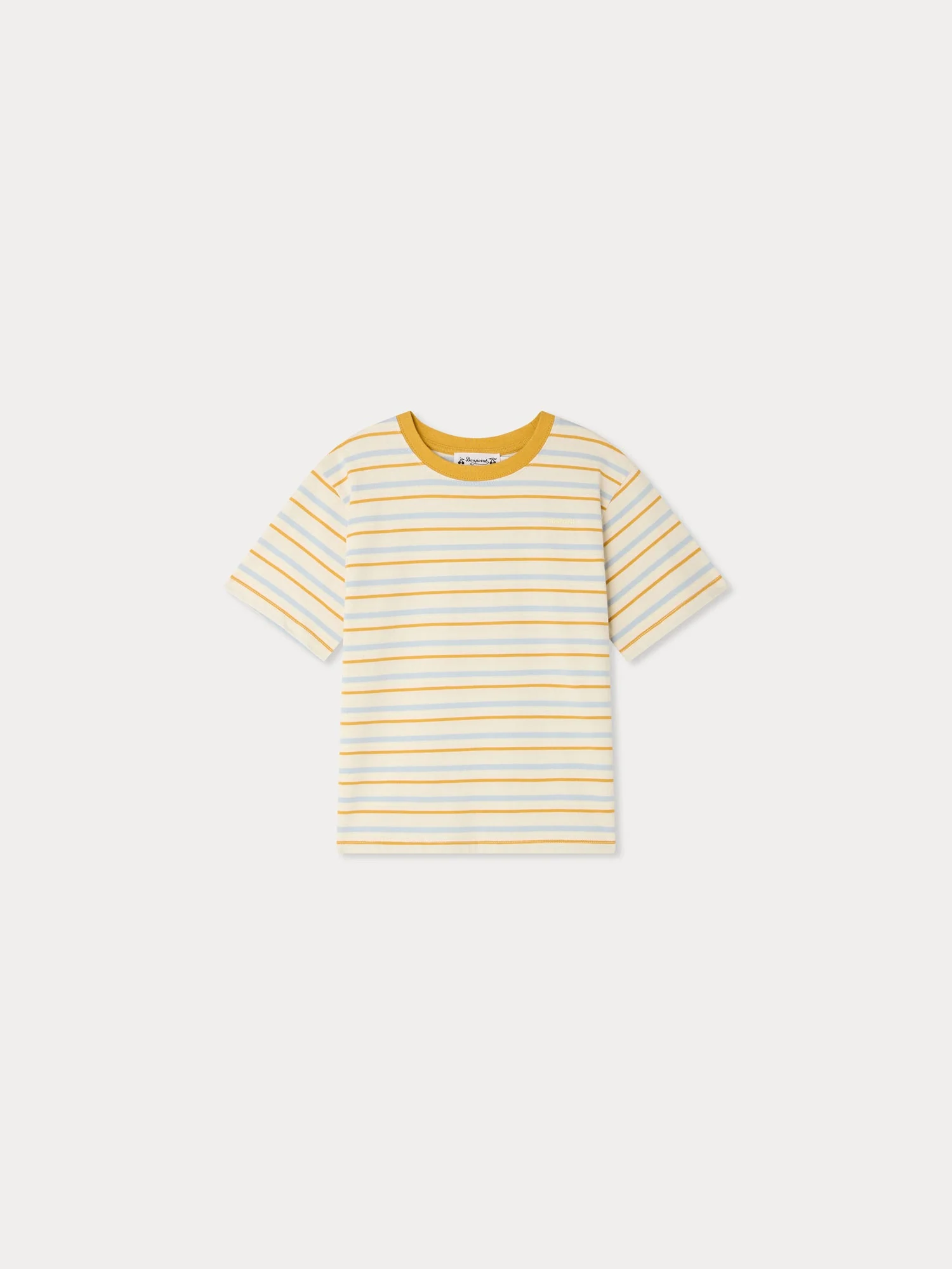 striped T-shirt in organic cotton