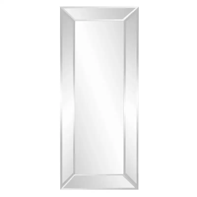 Howard Elliott 48"x20" Wood Framed Rectangular Pitched and Flared Dressing Mirror