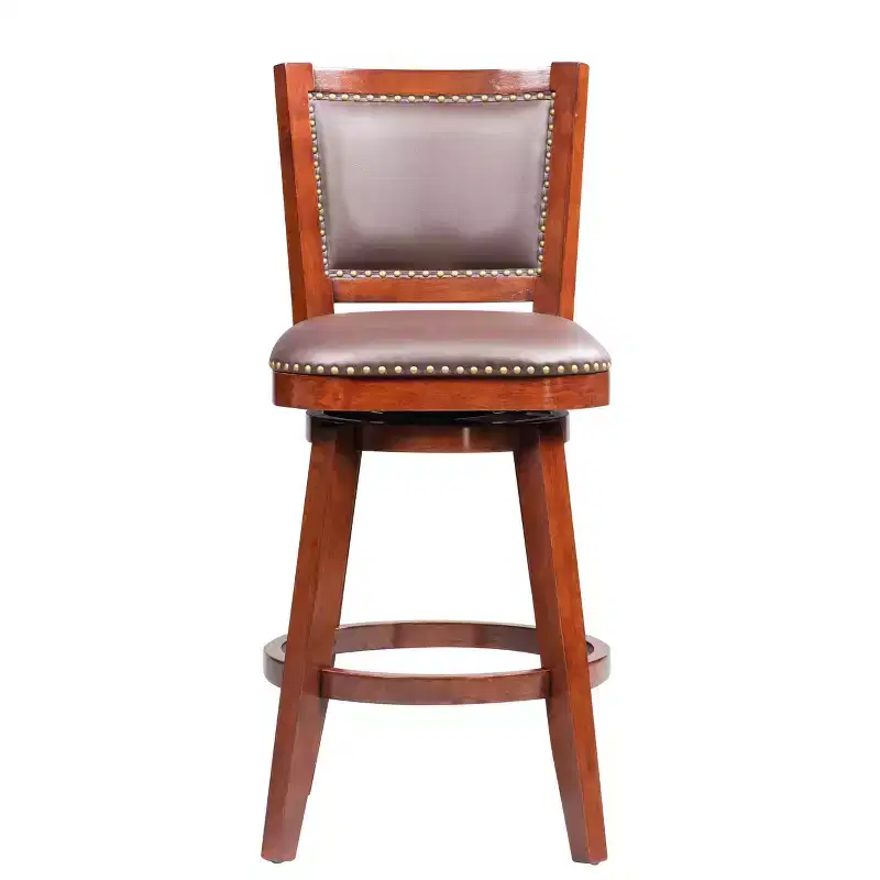 29" Swivel Barstool, Adjustable Height Bar Stool