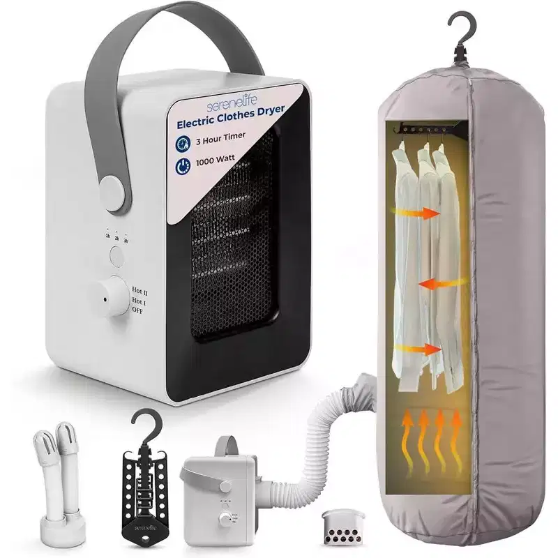 SereneLife Electric Portable Clothes Dryer - SLWTS23216