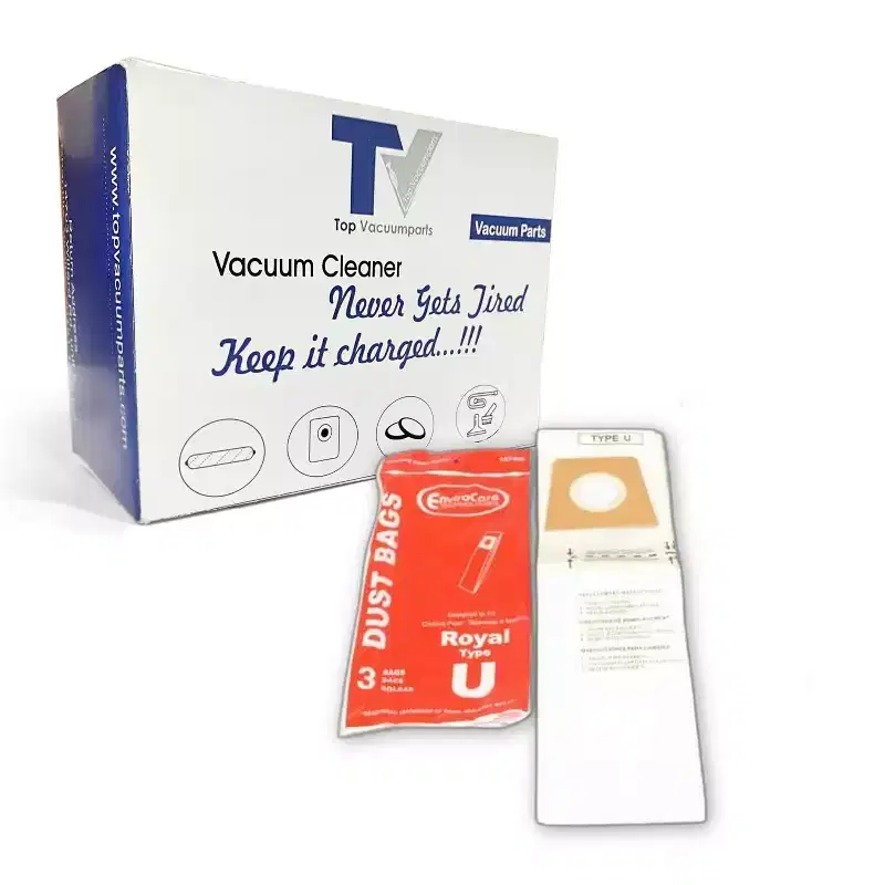 Topvacuumparts Replacement Part For Dirt Devil ROR-1421 Vacuum Cleaner Paper Bags 3pk # compare to part 3920047001, 3920750001, 3-920750-001