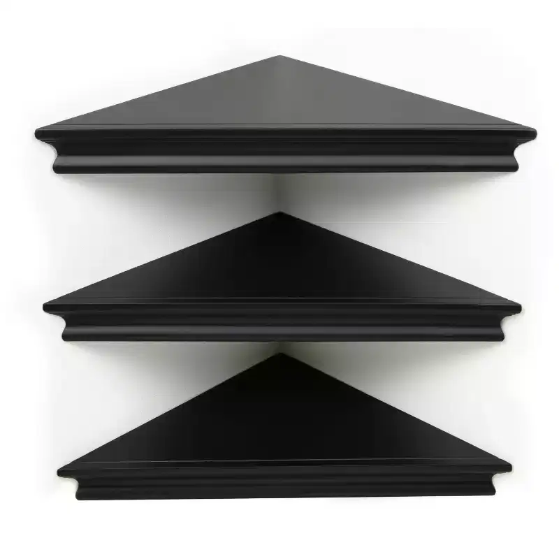 10.9 x 1.6 3pk Providence Reilly Triangle Corner Shelf Set - Kiera Grace