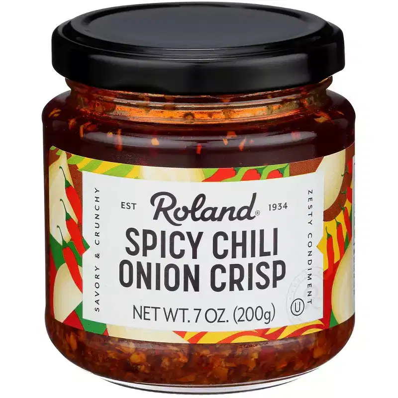 Roland Foods - Spicy Chili Onion Crisp - Case of 12 - 7 oz.
