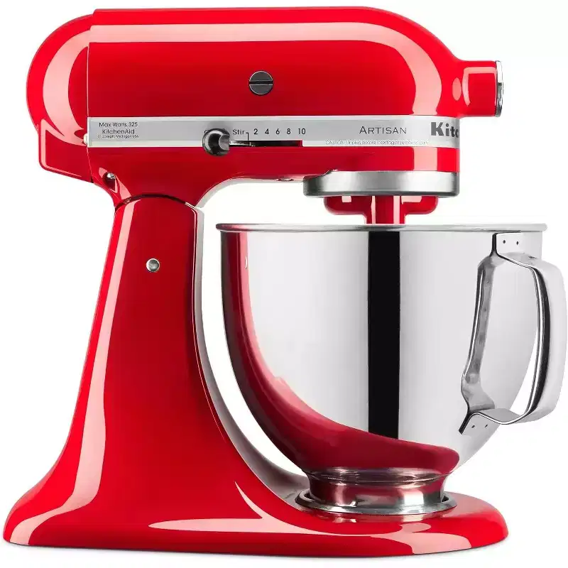 KitchenAid Artisan Series 5-Quart Tilt-Head Stand Mixer Passion Red - KSM150PSPA