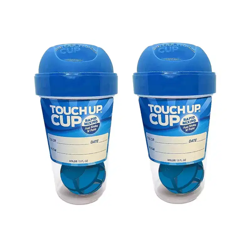 TOUCH UP CUP 2pk: Paint Accessories for Wall Touch-Up & Rollers Kit, 1 Year Warranty