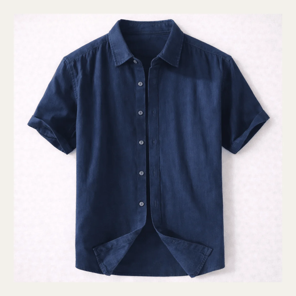 Men's Shirt &iexcl;&ordf; Short Sleeve Relaxed Fit Button-Down Collar