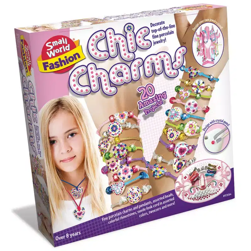 Small World Toys Chic Charms Jewelry Kit