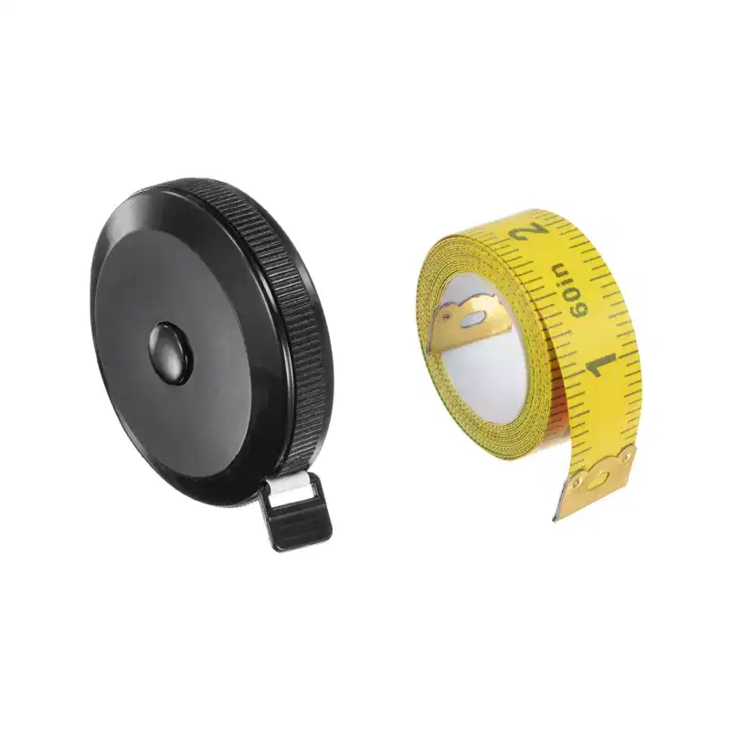 Unique Bargains Retractable ABS Tape Rulers and Measuring Tools Set 2 Pcs